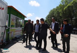 توسعه ایستگاه‌های اسکوتر برقی در ۴۰ نقطه شهر