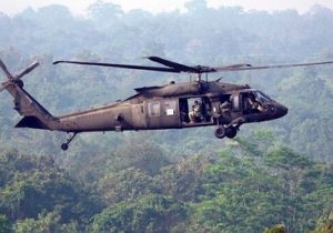 برخورد بالگردهای ارتش آمریکا در جریان ماموریت آموزشی