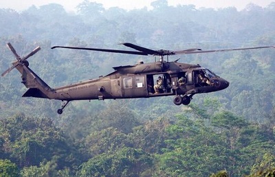 برخورد بالگردهای ارتش ‌آمریکا در جریان ماموریت آموزشی