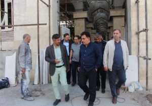 پیشرفت ۸۰ درصدی مسقف سازی گلزار شهدای وادی رحمت تبریز