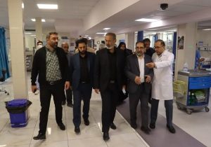 خدمات رسانی شهرداری منطقه ۶ تبریز به بیمارستان آیت الله طالقانی