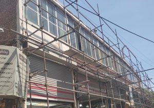 آغاز اجرای طرح سنتی نمای ساختمان در پاساژ سوئیس ۱و۲