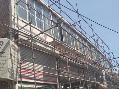 آغاز اجرای طرح سنتی نمای ساختمان در پاساژ سوئیس ۱و۲