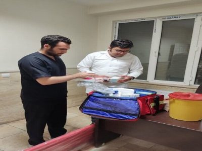 تیم پزشکی اداره کل سلامت در ایستگاه های آتش نشانی مستقر شد