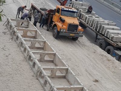 آغاز نصب فلاورباکس در اتوبان شهید کسائی