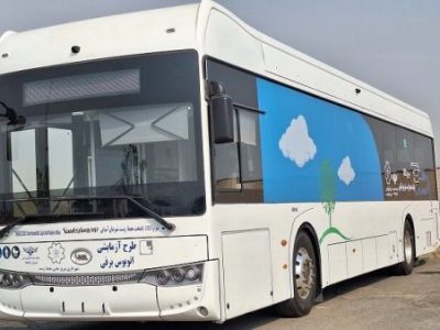 فعالیت آزمایشی اتوبوس برقی در خطوط اتوبوسرانی تبریز