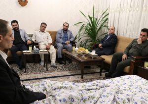 عیادت شهردار تبریز از پیشکسوت خبر و رسانه