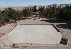 احداث اولین زمین والیبال ساحلی شهرداری در پارک کوثر سفیر امید