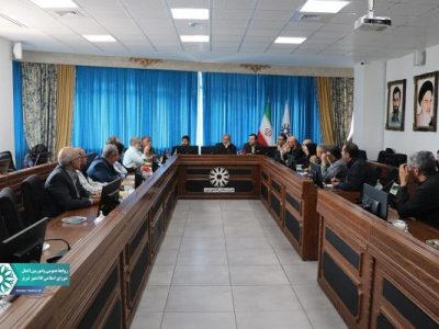 برگزاری جلسه کمیسیون محیط زیست و خدمات شهری شورای شهر تبریز با حضور اعضای شورای شهر اصفهان