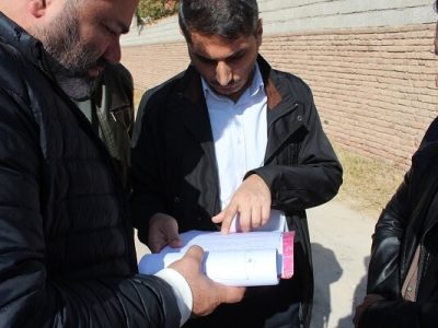 اجرای عملیات تعریض بلوار ملاصدرا توسط شهرداری منطقه ۲ تبریز