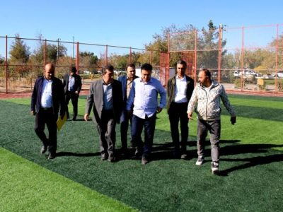 افتتاح زمین چمن مصنوعی شهدای اقتدار در ماه جاری