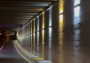 اجرای نورپردازیهای گسترده در معابر و زیرگذرهای تبریز