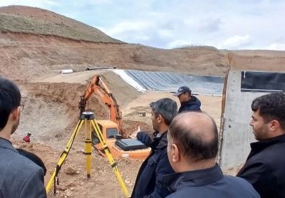 پیشرفت فیزیکی ۹۰ درصدی احداث حوضچه تبخیر شیرابه پسماندهای شهرداری
