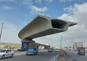 بهره برداری از پل روگذر &#۸۲۲۰;قره‌داغ&#۸۲۲۱; تا ۲۰ روز آینده