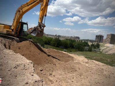 پاسخ به یک مطالبه؛ آغاز آماده‌سازی زمین‌های ۵۵ هکتاری فاز ۱ خاوران