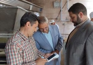 مجهز شدن نانوایی‌های شهرستان مرند به دستگاه هوشمند کارتخوان