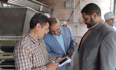 مجهز شدن نانوایی‌های شهرستان مرند به دستگاه هوشمند کارتخوان