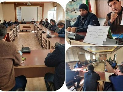آموزش وتوانمند سازی مددکاران ترویجی با موضوع جهش تولید وکشاورزی قراردادی