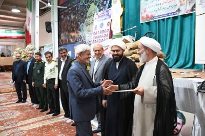 یادواره سرداران و شهدای سنگر سازان بی سنگر مرند برگزار شد