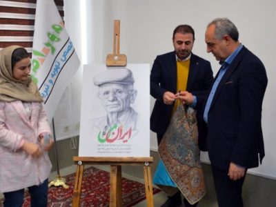 رونمایی از پوستر «ایرانِ من» در بزرگداشت شادروان مهندس سیدرضا مقیمی‌اصل توسط استاندار آذربایجان شرقی