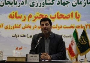 رشد ۸۰ درصدی خرید تضمینی گندم نسبت به مدت مشابه سال قبل/ مرمت بی سابقه قنوات استان با اعتبارات سفر ریاست جمهوری