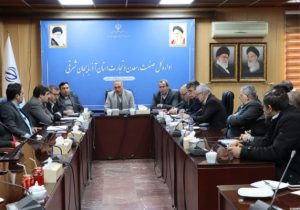 برگزاری نشست مشترک رؤسای اتاق‌های اصناف شهرستان‌ها و هیئت‌مدیره اتاق اصناف تبریز با مدیران اداره کل صمت