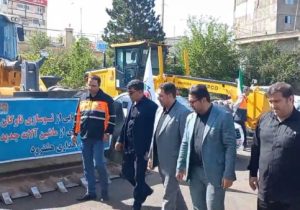 تقویت راهداری هشترود با خرید سه دستگاه ماشین‌آلات جدید