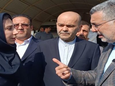 سفر وزیر بهداشت، درمان و آموزش پزشکی به سراب