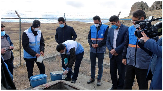 مانور مدیریت مقابله با بحران آب شرب در شهرستان هشترود استان آذربایجان شرقی