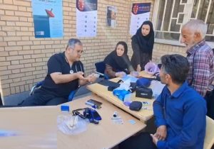 ویزیت درمانی رایگان ۵۰ سالمند در چاراویماق