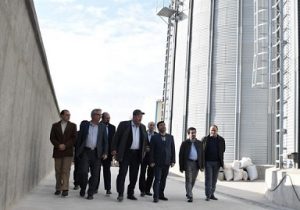 بازدید رئیس سازمان جهاد کشاورزی استان آذربایجان شرقی از طرح توسعه شرکت رضوان دانه