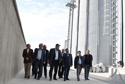 بازدید رئیس سازمان جهاد کشاورزی استان آذربایجان شرقی از طرح توسعه شرکت رضوان دانه