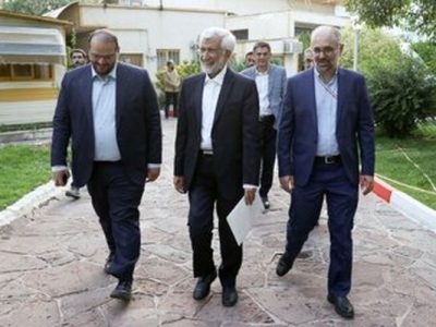 سعید جلیلی با سخنرانی میرحسین موسوی در تلویزیون مخالفت کرد/ جلیلی گفت میرحسین راهی جز توبه ندارد/ روایت علی لاریجانی تایید شد