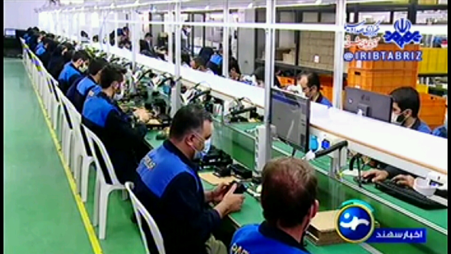 افتتاح بزرگترین خط تولید بردهای الکترونیکی لوازم خانگی کشور درتبریز