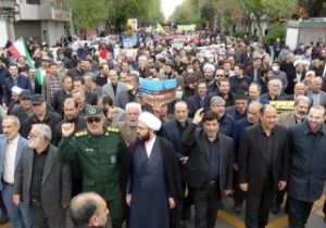 حضور پرشکوه خانواده جهادکشاورزی آذربایجان شرقی در راهپیمایی روز قدس