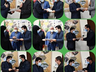تجلیل از اعضای هسته گزینش سازمان جهادکشاورزی استان آذربایجان شرقی