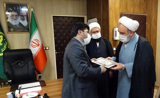 تجلیل رئیس شورای هماهنگی تبلیغات اسلامی آذربایجان شرقی از رئیس سازمان جهادکشاورزی آذربایجان شرقی