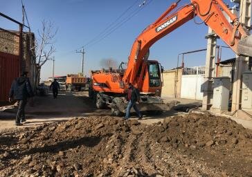 آغاز پروژه زیرسازی و آسفالت کوی‌های صنعتی منطقه ۶ تبریز