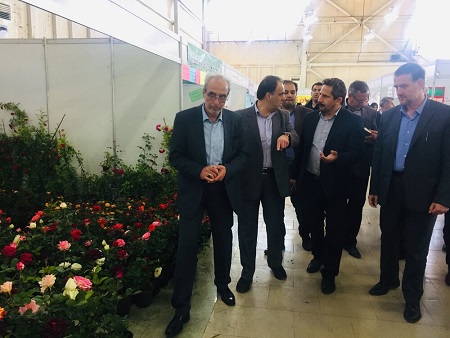 بازدید شهردار تبریز از سیزدهمین نمایشگاه بینالمللی گل و گیاه