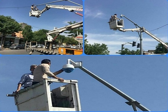 ۲۰ دوربین به مجموع دوربین های نظارتی اضافه می شود/ نصب و راه اندازی سه دوربین ترافیکی در مناطق کم برخوردار تبریز