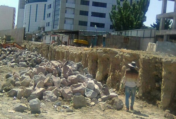 آغاز عملیات اجرای دیوار سنگی در قالب پروژه ساماندهی مهران رود