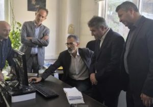 بازدید ناظر گمرکات آذربایجان شرقی از گمرک شهید سلیمی تبریز