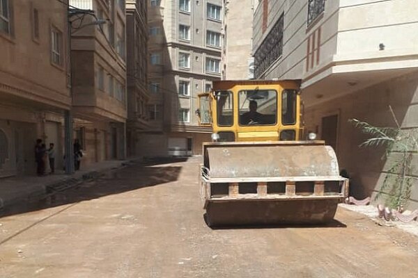 از سوی شهرداری منطقه ۲ تبریز انجام شد؛ اتمام عملیات آسفالت ریزی در ۲ کوی شهرک یاغچیان