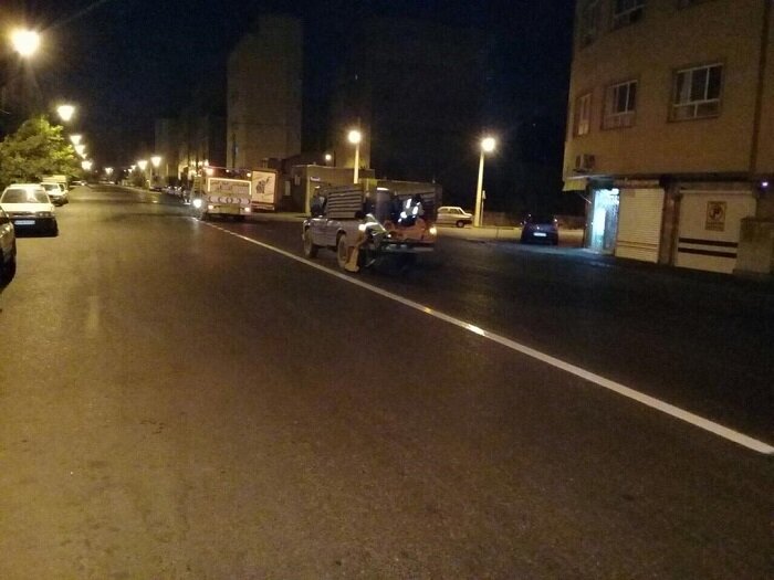 به طول ۲۳هزار متر انجام شد؛ اجرای عملیات خط کشی محوری معابر حوزه شهرداری منطقه ۶ تبریز