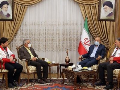 دیدار دبیرکل جمعیت هلال احمر با استاندار آذربایجان‌شرقی