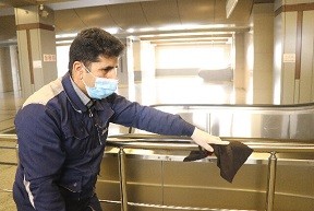 مدیرعامل شرکت بهره برداری قطارشهری تبریز خبرداد؛ اتخاذ تدابیر بهداشتی برای مواجهه با کرونا