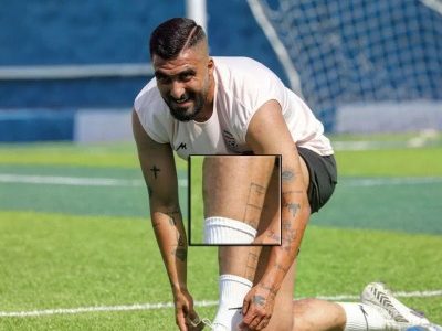 علی مبارکی هافبک دفاعی کشورمان و تتو متفاوت با معنی