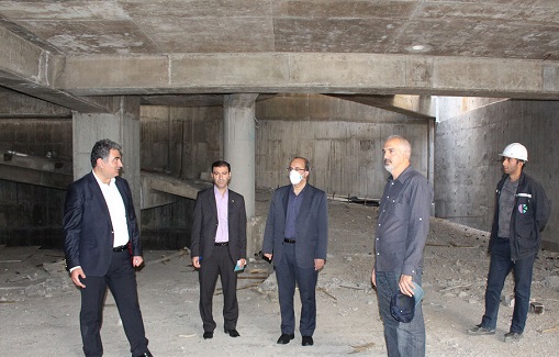 تسریع عملیات احداث پروژه مشارکتی تجاری خدماتی خلیج با ۴۰ درصد پیشرفت فیزیکی