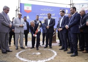 عملیات اجرایی نخستین ساختمان اداری هوشمند مصرف انرژی شمالغرب در خداآفرین آغاز شد