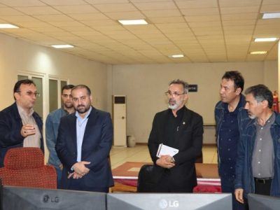 بازدید مدیرکل بازرسی و رسیدگی به شکایات شرکت سرمایه گذاری تامین اجتماعی ( شستا ) از شرکت سیمان صوفیان